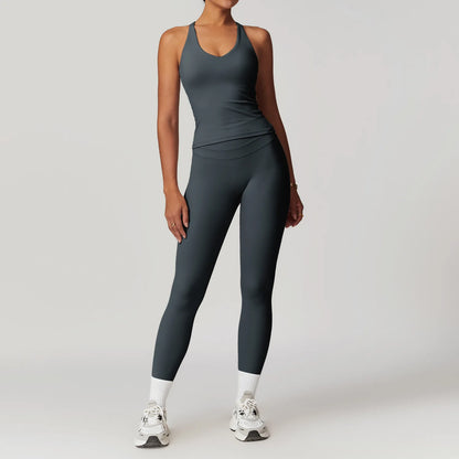Seamless Crop & High-Waist Set
