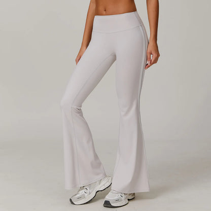 High Waist Flare Workout Pants