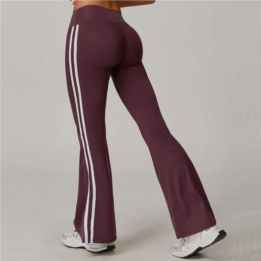 High Waist Flare Workout Pants