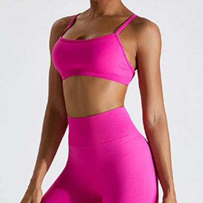 Seamless Crossback Push-Up Bra