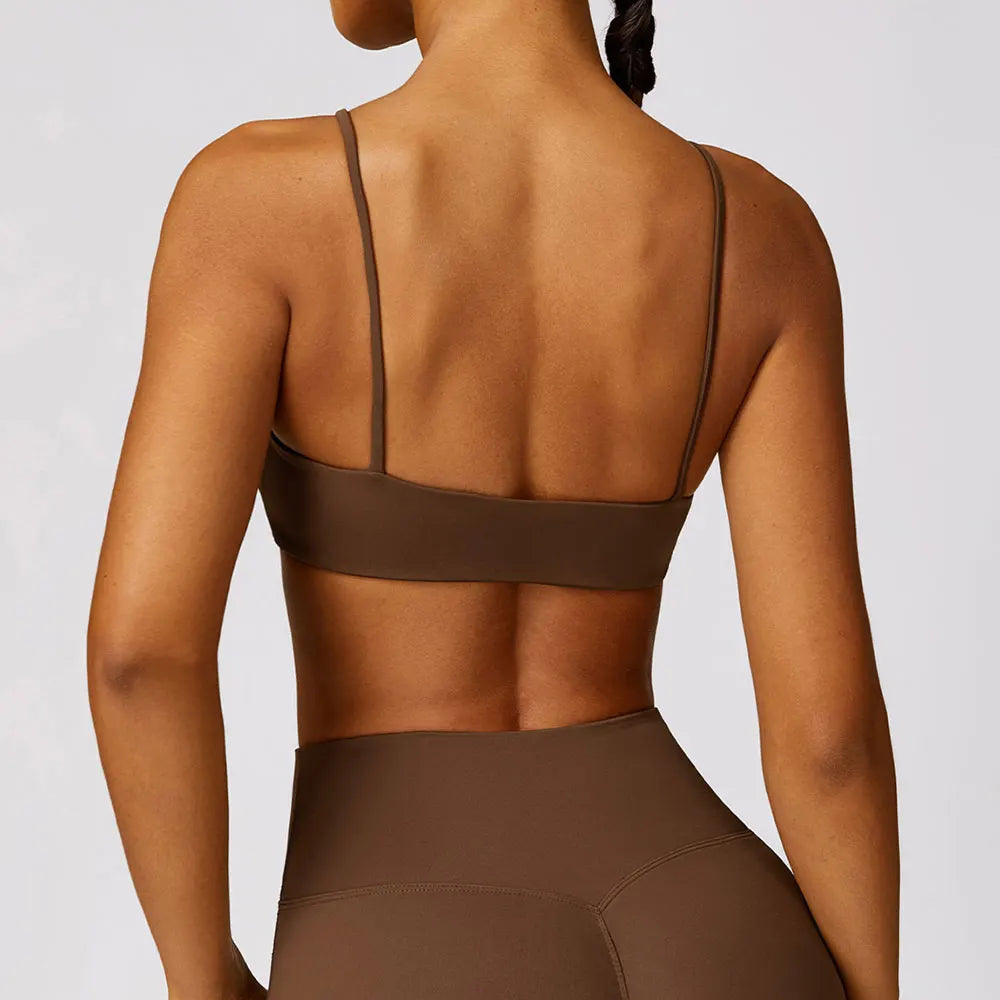Strap Push-Up Sports Bra