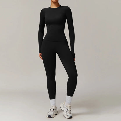Seamless 2-Piece Yoga Set